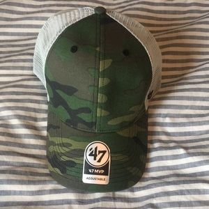 ‘47 Adjustable Camo Hat NWOT